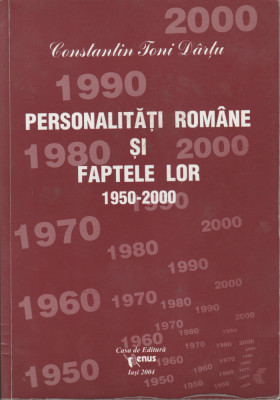 Constantin Toni-Dartu - Personalitati romane si faptele lor (vol. X, autograf) foto