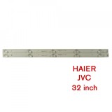 Set barete led Haier, JVC, 32&quot;, 2baretex5led, LED32D05-ZC23AG-01 PN 30332005207, Oem