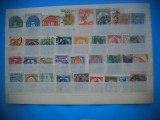 HOPCT LOT NR 518 MEXIC -36 TIMBRE VECHI -AMERICA LATINA-STAMPILATE