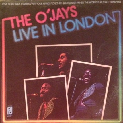 Vinil LP The O&#039;Jays &ndash; Live In London (-VG)