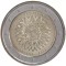 Letonia 2 Euro 2023 - Floarea soarelui pentru Ucraina, KM-225 UNC !!!
