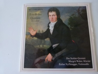 Trio b-dur - Beethoven, vinil foto