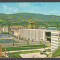 CPIB 23598 CARTE POSTALA - HIDROCENTRALA PORTILE DE FIER, CIRCULATA1978, STAMPILE, TIMBRU