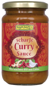 Sos Curry Iute Vegan Rapunzel 340gr foto