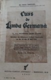 CURS DE LIMBA GERMANA PENTRU CLASA A VI A SECUNDARA DR VIRGIL TEMPEANU 1942