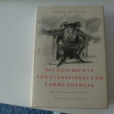 Die Geshicte von Ulenspiegel und Lamme Goedzac - Charles de Coster