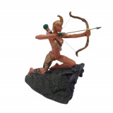 Figurina din plumb IdeallStore&reg;, Goddess Artemis, editie de colectie, lucrat manual, 7 cm