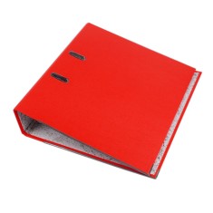 Biblioraft arhivare documente format a4 cotor 7.5 cm bordura metalica diverse culori culoare rosu foto