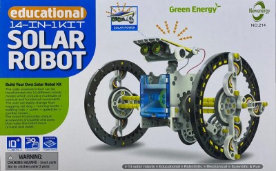 Kit Educativ 14 &amp;icirc;n 1 Robot Solar foto
