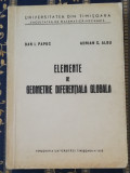 Dan I. Papuc Elemente de geometrie diferentiala globala 1970