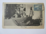 Cumpara ieftin Rara! Carte postala Haiti-Zahar brun circulata 1929 cu stampila Zona Canalului, Printata