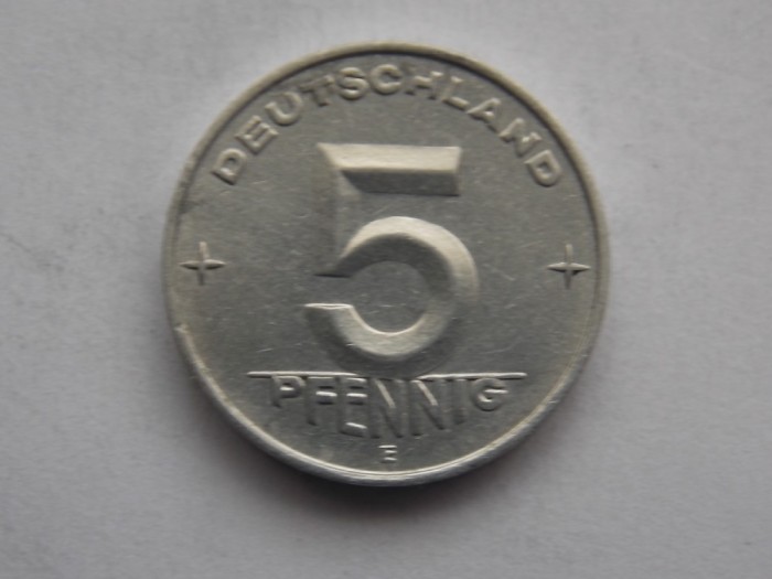 5 PFENNIG 1952 E RDG