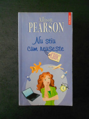 ALLISON PEARSON - NU STIU CUM REUSESTE foto