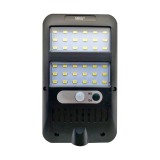 Lampa Solara 36 LED COB MRG MJX228, Senzor Miscare, Panou Solar, IP65, Negru