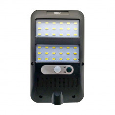 Lampa solara MRG MJX228, 36 LED Cob, Panou solar, Senzor de miscare, Negru C559