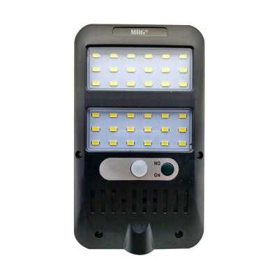 Lampa solara MRG MJX228, 36 LED Cob, Panou solar, Senzor de miscare, Negru C559 foto