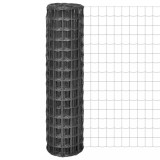 Cumpara ieftin Euro gard, gri, 10 x 1,5 m, oțel