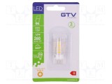Lampă LED G4 12V 3W 260lm 3000K GTV Poland
