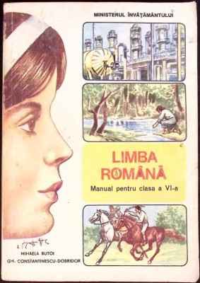 LIMBA ROMANA, MANUAL PENTRU CLASA A VI-A-MIHAELA BUTOI, GH. CONSTANTINESCU-DOBRIDOR-281941 foto