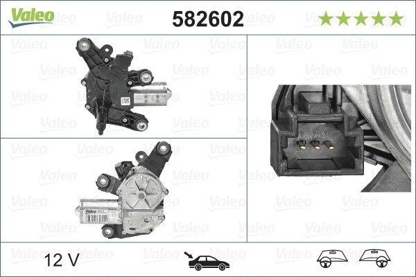 VALEO 582602 ORIGINAL PART motor stergator