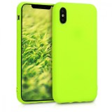 Husa pentru Apple iPhone X / iPhone XS, Silicon, Galben, 46270.75, Carcasa, Kwmobile