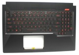 Carcasa superioara cu tastatura palmrest Laptop, Asus, Gaming FX503, FX503V, FX503VM, FX503VD, iluminata, layout US