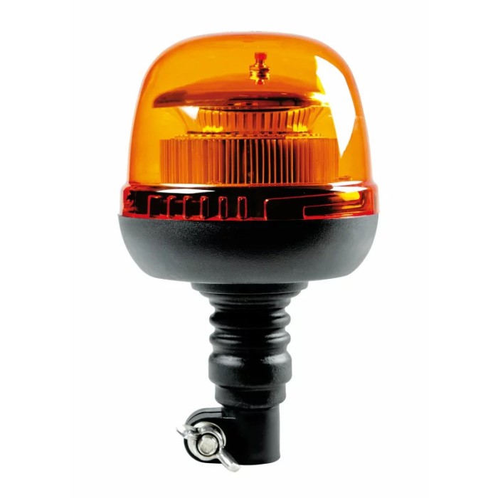 Girofar stroboscopic galben LED cu fixare DIN 12/24V RL-9 Garage AutoRide