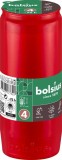 Rezerva candela Bolsius cu ulei, rosie, 75 ore, 57x141 mm