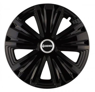 Set 4 capace roti pentru Daewoo, model Glory Black, R16 foto