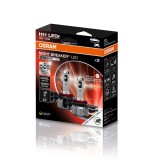 Set 2 H11 Osram Night Breaker Smart LED omologate RAR Street Legal 330%