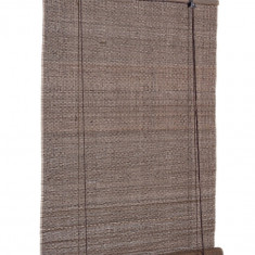 Jaluzea tip rulou Dora, Bizzotto, 90x180 cm, bambus, maro inchis