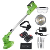 Cositoare fara fir, AUGIENB, 18000 RPM, 12 V, 15cm, cu 2 baterii, Verde