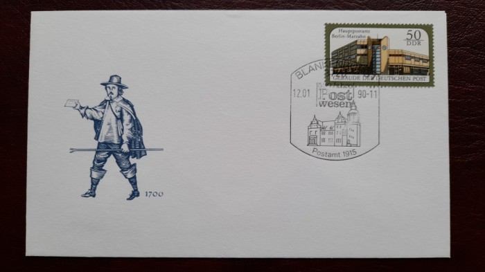 1990-DDR Plic nec. st. Blankenburg