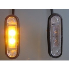 Lampa gabarit ovala cu LED -FT-015Z Fristom Galbena bull-bar