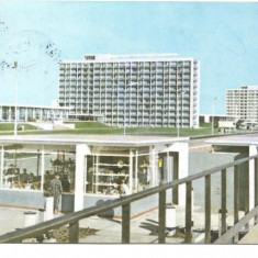 carte postala--MAMAIA-Hotelurile Doina si Flora