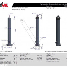 Cilindru basculare hyva FSH56568K FE A169-5-06730-009-K1816