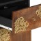 Set dulap baie 3 buc. Maro miere Lemn de mango solid - 10