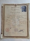 Certificat de studii liceale - Gheorghe Lazar din Bucuresti, 1947