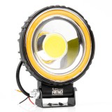 Lampa de lucru LED Amio AWL83 48W 3600 lm FLOOD 12V/24V cu bara galbena