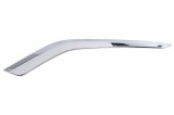 Ornament grila proiector bara fata Peugeot 208, 2015-12.2019, Fata, partea Stanga, cromat, RETOV