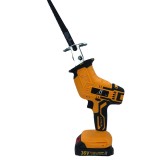 Fierastrau sabie, 3000 RPM DE 36V, 2 Baterii, 4 Panze, led iluminare, ABS/Metal