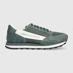 Armani Exchange sneakers culoarea verde, XUX083 XV263 T474