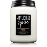 Milkhouse Candle Co. Farmhouse Winterberry Spice lum&acirc;nare parfumată 737 g