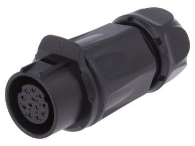 Conector circular mufă 20mm 12PIN foto