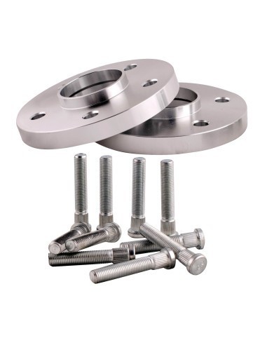 Set doua distantiere roti auto 4x100 pe 16mm 60.1 plus prezoane M12X1.50 pentru Renault, Nissan