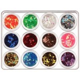 Kit Nail art- diamante 12x5 g, INGINAILS