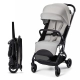 Carucior Sport Kinderkraft INDY3 Urban Grey, Pliabil, Manevrabil, Compact, Usor, De la Nastere, UPF 50+