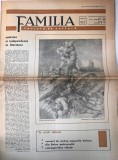 Revista Familia de cultura nr. 4, 25 pagini, 1967, romana, coperti brosate, stare buna