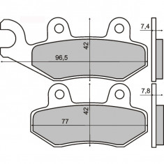 Placute frana fata sinter Peugeot LXr 125cc 2010&gt; Cod Produs: MX_NEW 225101423RM