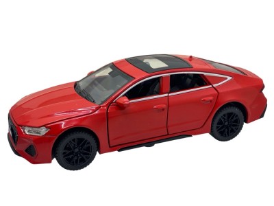 Macheta Audi A7 1:32 rosu deschide usi, sunet si lumini foto